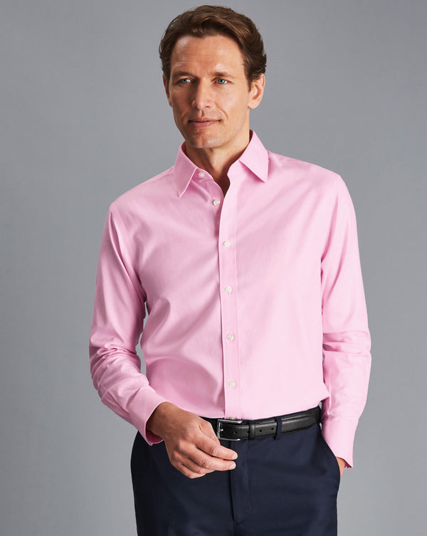 Pink Non Iron Twill Classic Fit