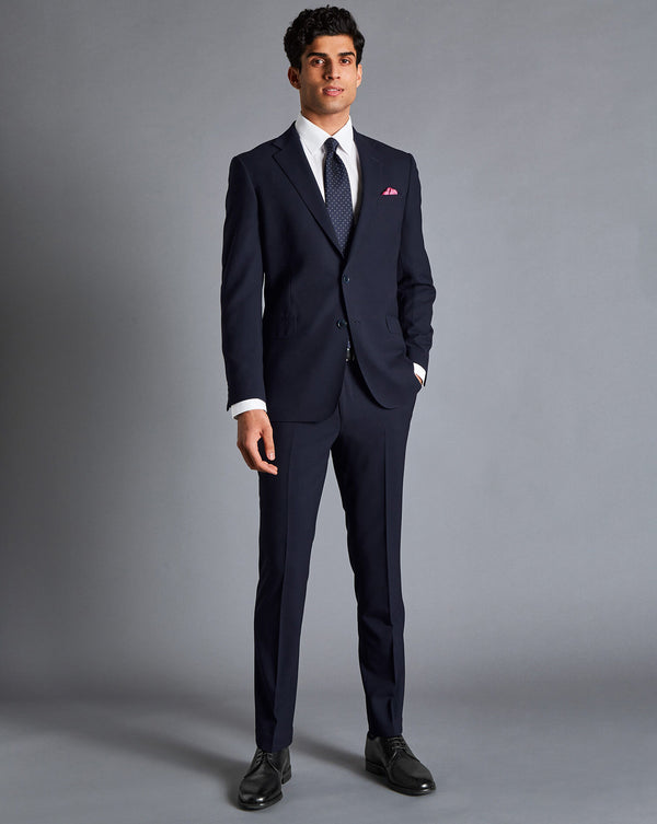 Dark Navy Slim Fit Ultimate Performance Suit Jacket