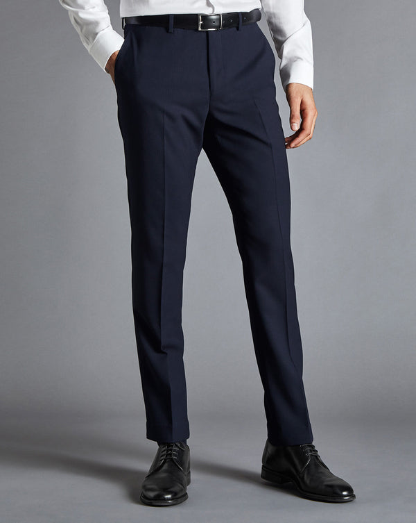 Dark Navy Slim Fit Ultimate Performance Suit Trouser